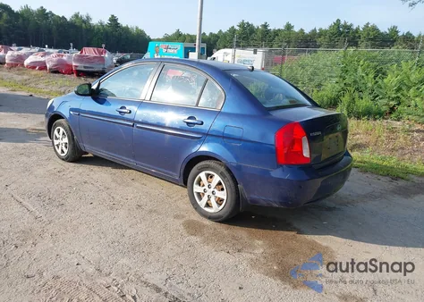 2009 Hyundai Accent Gls from USA, damaged, VIN KMHCN46CX9U331452